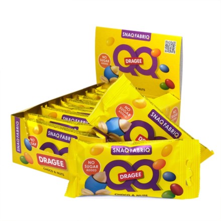 Протеиновые конфеты SNAQ FABRIQ Dragee 40g. 