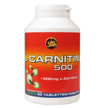 Л-карнитин в таблетках и капсулах All Stars L-Carnitine 500  (60 таб)