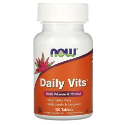 Мультивитамины и поливитамины NOW Daily Vits   (100t.)