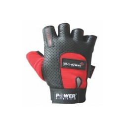 Мужские перчатки для фитнеса и тренировок Power System PS-2500 перчатки  (Черно-красный)