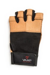 Перчатки для фитнеса и тренировок VAMP RE530BR перчатки  (Черно-коричневый)