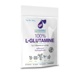 Глютамин DIY Nutrition 100% L-Glutamine  (500 г)