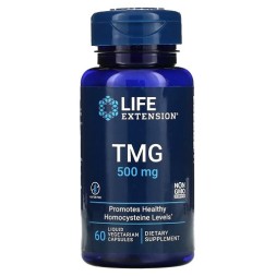 Специальные добавки Life Extension TMG 500 mg  (60 vcaps)