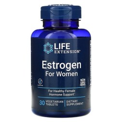 Комплексы витаминов и минералов Life Extension Life Extension Estrogen For Women 30 veg tabs  (30 tabs)