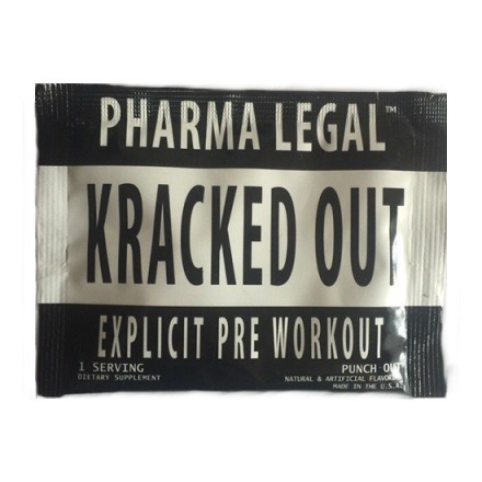 Пробники предтреников Pharma Legal Kracked Out  (6,5 г)