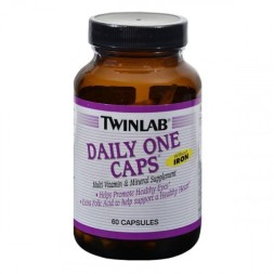 Мультивитамины и поливитамины Twinlab Daily One Caps without IRON  (180 капс)